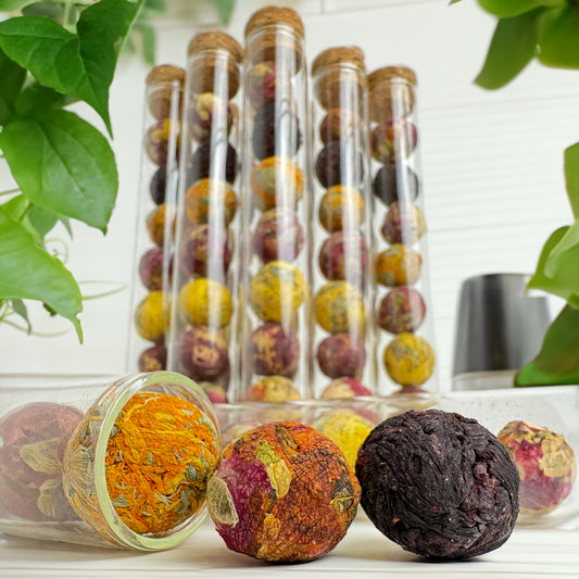 Tea balls | Tee Kugeln | Tea Kugeln | 100% organic | 100% organisch | Natural | Bio | natural | getrocknet | Teebällchen