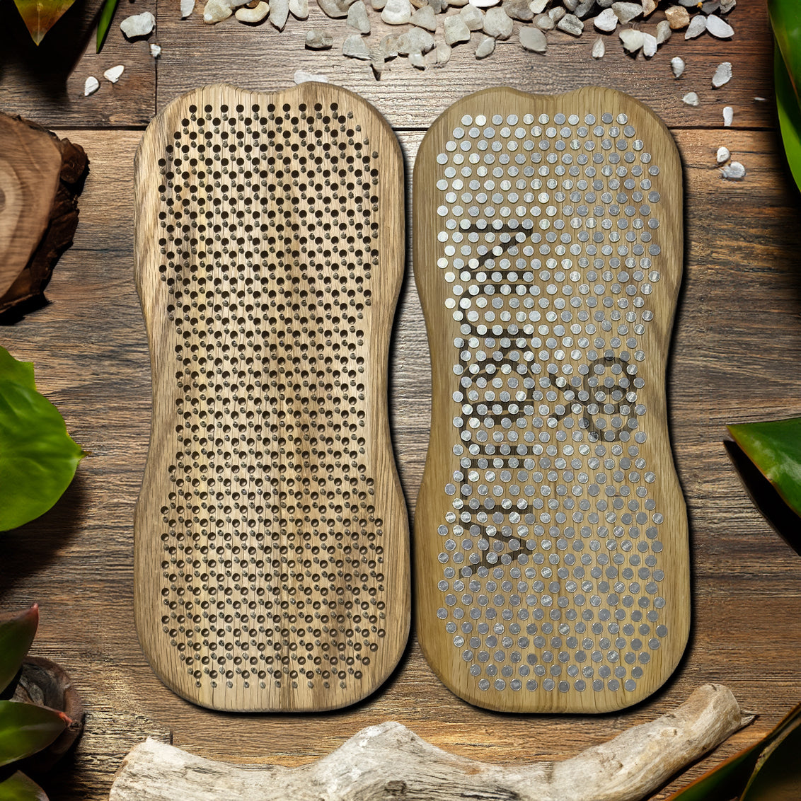 STANDART | Sadhu Board | Nagelbrett | Nail board | offene Nagel Rückseite